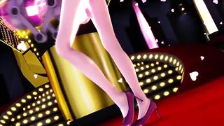 MMD Dick Pump Dance - Luka Girls - Futanari