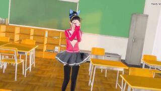 HoneySelect  dance at school