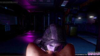 Tali Mass effect POV blowjob