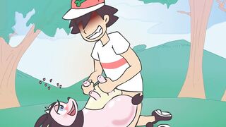 HOT MILTANK MILF FUCKED! Pokemon SEX 2023