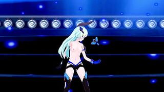 Honkai Impact: [MMD] Follow the Leader - Vodka girls (Rozaliya, Liliya, Delta)