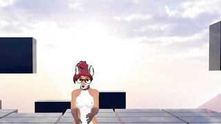 Vrchat Foxie Srtip Tease Dance