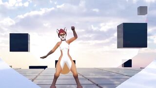 Vrchat Foxie Srtip Tease Dance