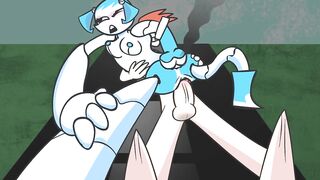 JENNY XJ9 LOVES HUMAN DICK! teenage robot