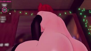 Cute VR Catgirl Rides Reverse Cowgirl POV