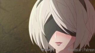 nier hentai 2b its so hot