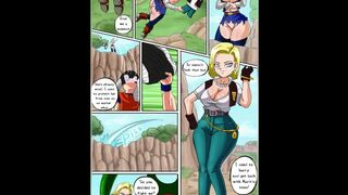 DRAGON BALL - ANDROID 18 IS FUCKED VERY RICH BY KRILIN