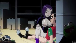 Teen Titans Raven Hard Fucked 4k Upscale