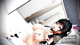 mmd r18 sexy thick princess sexy lewd face 3d hentai fap challenge futa