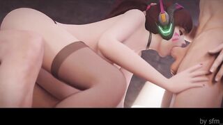 D.Va the spy | SOUND 4K 60 FPS