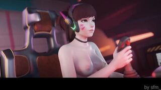 D.Va the spy | SOUND 4K 60 FPS