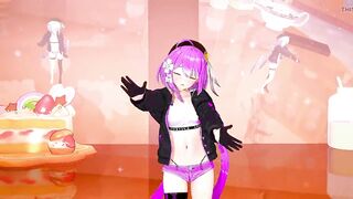 Honkai III KKVMD Griseo is cute Melancholic - Purple Hair Color Edit Smixix