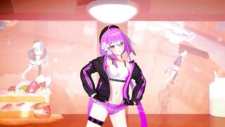 Honkai III KKVMD Griseo is cute Melancholic - Purple Hair Color Edit Smixix