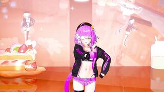 Honkai III KKVMD Griseo is cute Melancholic - Purple Hair Color Edit Smixix