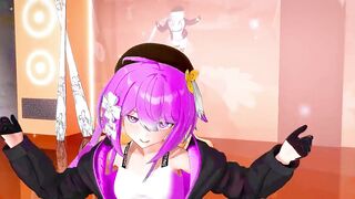 Honkai III KKVMD Griseo is cute Melancholic - Purple Hair Color Edit Smixix