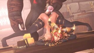 Alexstrasza Hentai compilation 1