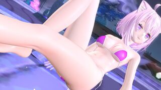 【Hololive MMD】Nekomata Porridge / TOMBOY 【For Gentlemen】