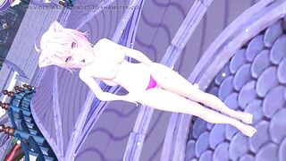 【Hololive MMD】Nekomata Porridge / TOMBOY 【For Gentlemen】