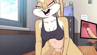 Lola Bunny Glory Hole Anal Dildo Ride Reverse Cowgirl Creampie - Hole House