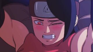 ANAL E ORAL SARADA HENTAI 4K