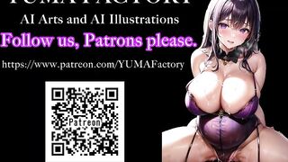 HENTAI！ AI Japanese beautiful Black Hair Hentai wife Anime vol.2【AI ILLUSTRATION, AI ART】