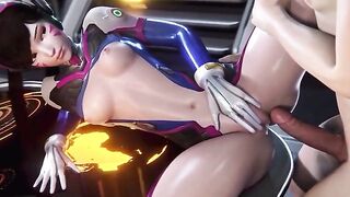 Overwatch Porn DVA Getting Fucked