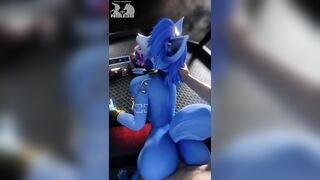 Krystal getting pounded in the cockpit