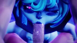 Yordles Vex and Tristana DRINKS YOUR CUM ???? (League of Legends)