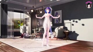 China Cutie Dancing + Gradual undressing (3D HENTAI)