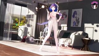 China Cutie Dancing + Gradual undressing (3D HENTAI)