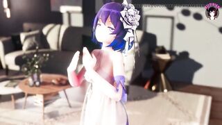 China Cutie Dancing + Gradual undressing (3D HENTAI)