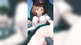 Ochako Uraraka GET FUCKED BY VILLAIN