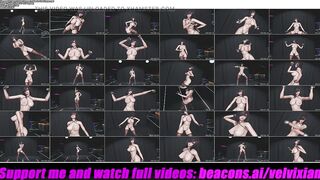 Sexy Nude Dance In Black Stockings (3D HENTAI)