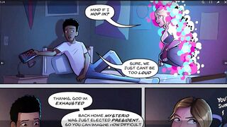 Spider Verse 18+ Comic Porn (Gwen Stacy xxx Miles Morales)