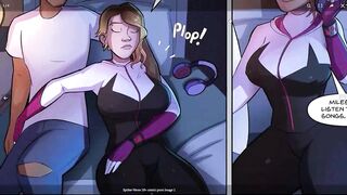 Spider Verse 18+ Comic Porn (Gwen Stacy xxx Miles Morales)