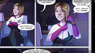 Spider Verse 18+ Comic Porn (Gwen Stacy xxx Miles Morales)