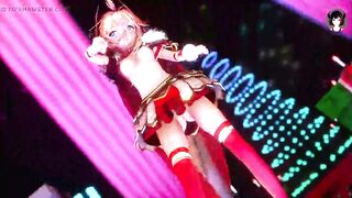 Sexy Demon Girl Dancing + Gradual undressing (3D HENTAI)!