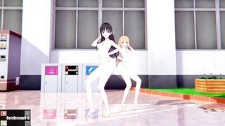 【KKS／MMD】【심쿵해 (Heart Attack)】 堀北鈴音 輕井澤惠 【ようこそ実力至上主義の教室へ】