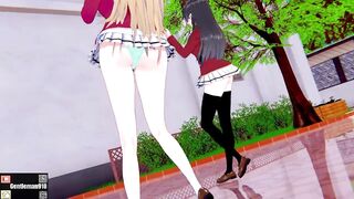 【KKS／MMD】【심쿵해 (Heart Attack)】 堀北鈴音 輕井澤惠 【ようこそ実力至上主義の教室へ】