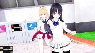 【KKS／MMD】【심쿵해 (Heart Attack)】 堀北鈴音 輕井澤惠 【ようこそ実力至上主義の教室へ】