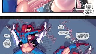 Ohhh, What A Tangled Web(Spider-Man Hentai )