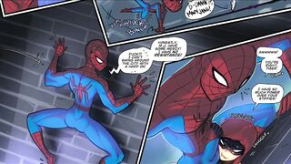 Ohhh, What A Tangled Web(Spider-Man Hentai )