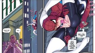 Ohhh, What A Tangled Web(Spider-Man Hentai )