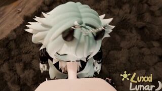 POV Cute Horny Femboy Bunny Gives You A Sloppy Blowjob Animation Preview