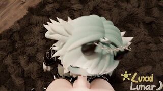 POV Cute Horny Femboy Bunny Gives You A Sloppy Blowjob Animation Preview