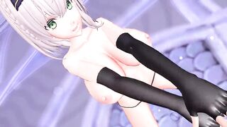 【Hololive MMD】Noel Shirogane/Booo! 【For gentlemen】