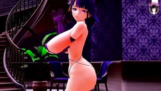 Genshin Impact - Raiden - Big Ass Sexy Dance + Sex (3D HENTAI)