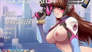 Muitos homens comendo a Mei, a Dva e a Widowmaker - Cenas de Sexo completa de Overwatch