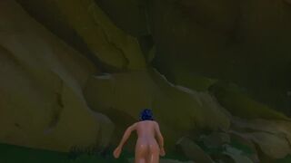 Nude Mod【KH3】アクアを脱がして拝むだけの動画【MOD】