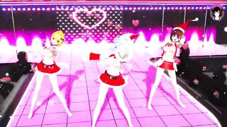 3 Teens With Big Boobs Dancing (3D HENTAI)